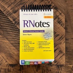 Davis RNotes 5th Edition Clinical Pocket Guide